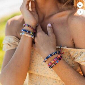 10 Woven BOHO Bracelets NWOT
